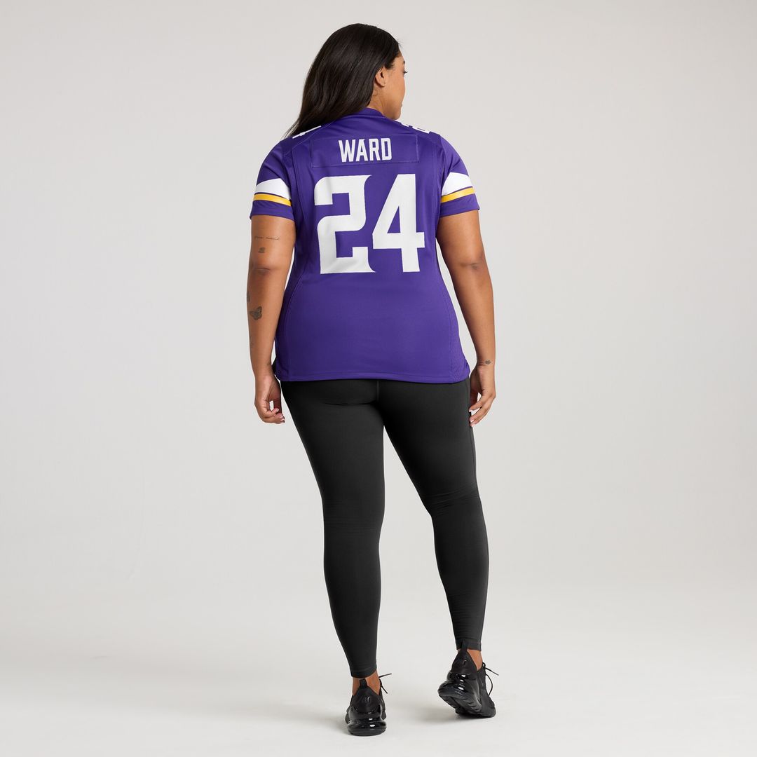 Jay Ward Minnesota Vikings Nike Women's Team Game Jersey - Purple Official NFL Team Apparel Football Fan Gear