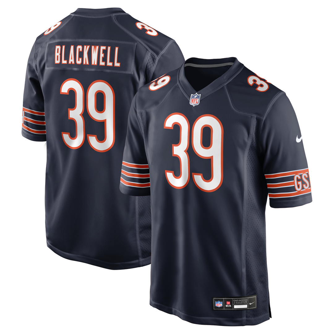 Josh Blackwell Chicago Bears Nike Game Player Jersey - Navy Official NFL Team Apparel Football Fan Gear