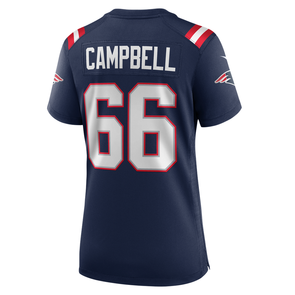Will Campbell New England Patriots Nike Women's Team Game Jersey - Navy Official NFL Team Apparel Football Fan Gear