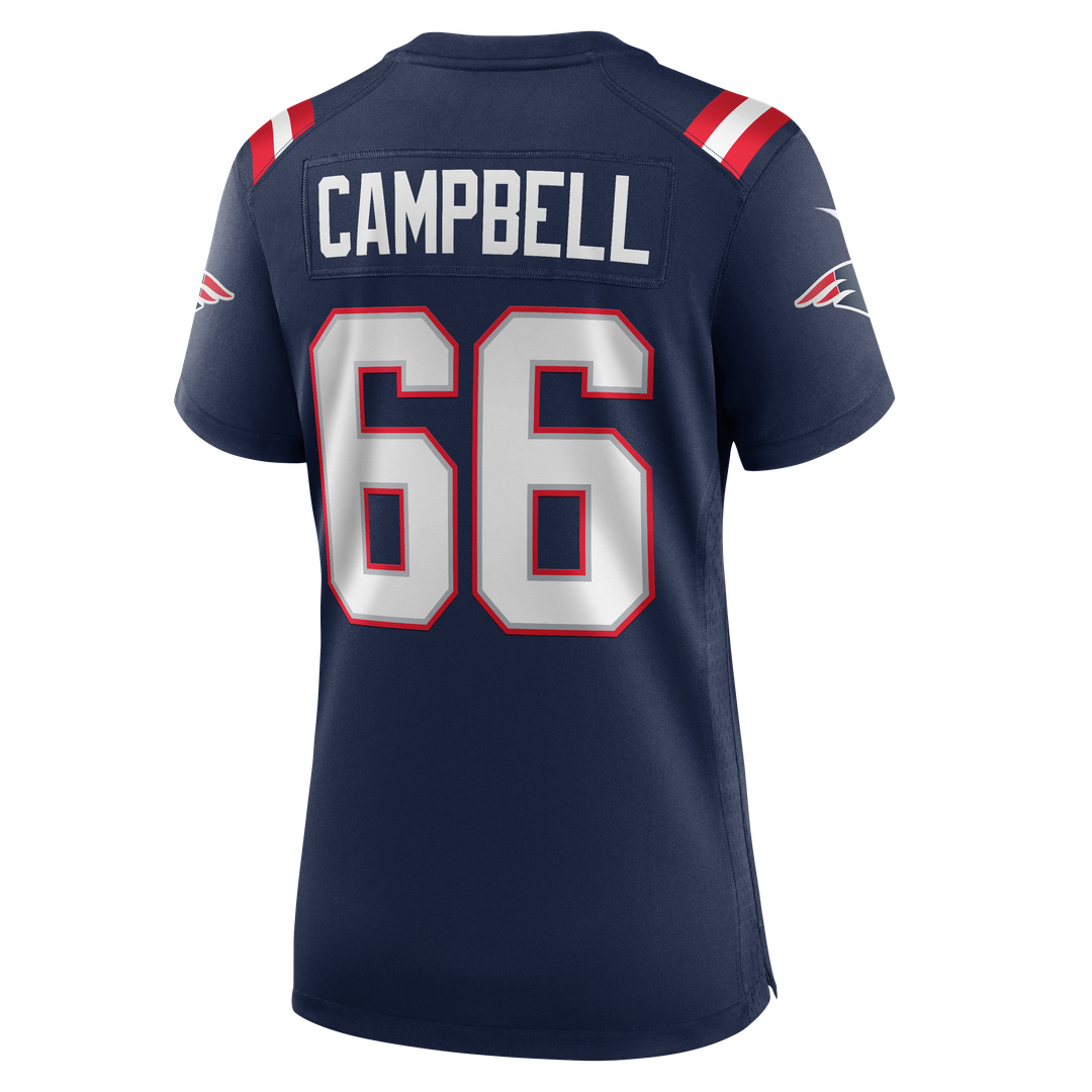 Will Campbell New England Patriots Nike Women's Team Game Jersey - Navy Official NFL Team Apparel Football Fan Gear
