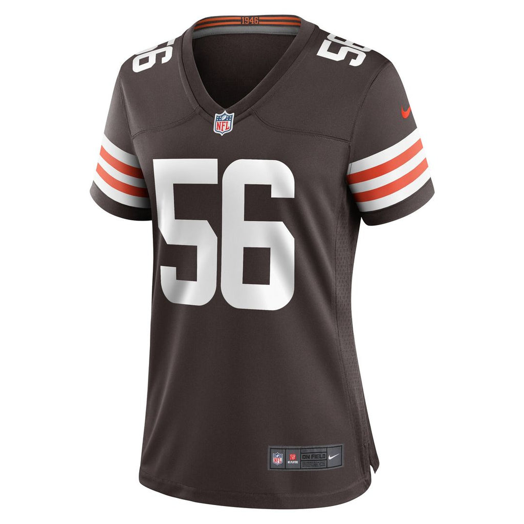Luke Wypler Cleveland Browns Nike Women's Team Game Jersey - Brown Official NFL Team Apparel Football Fan Gear