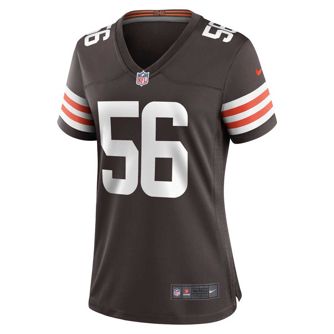 Luke Wypler Cleveland Browns Nike Women's Team Game Jersey - Brown Official NFL Team Apparel Football Fan Gear