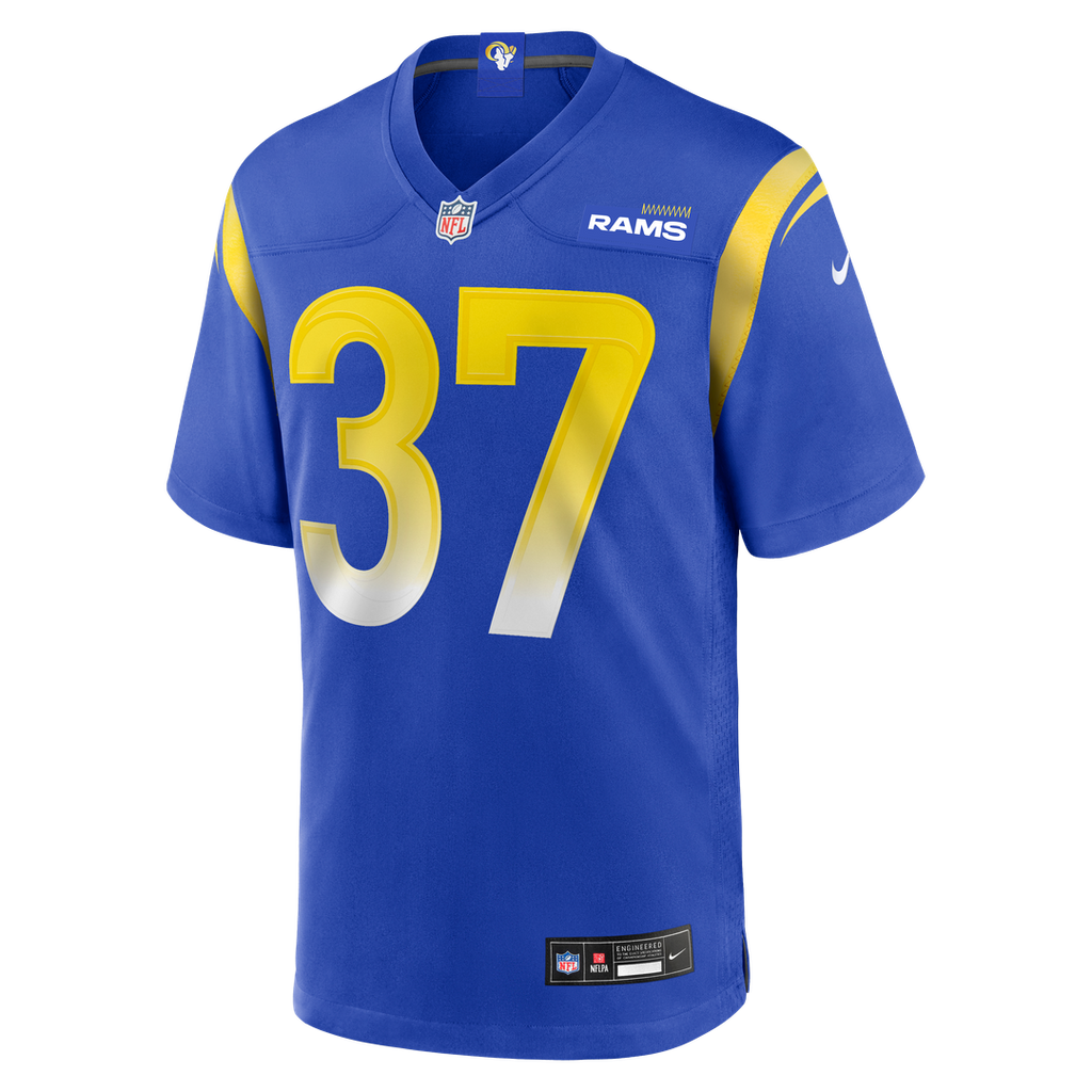 Quentin Lake Los Angeles Rams Nike Game Player Jersey - Royal Official NFL Team Apparel Football Fan Gear