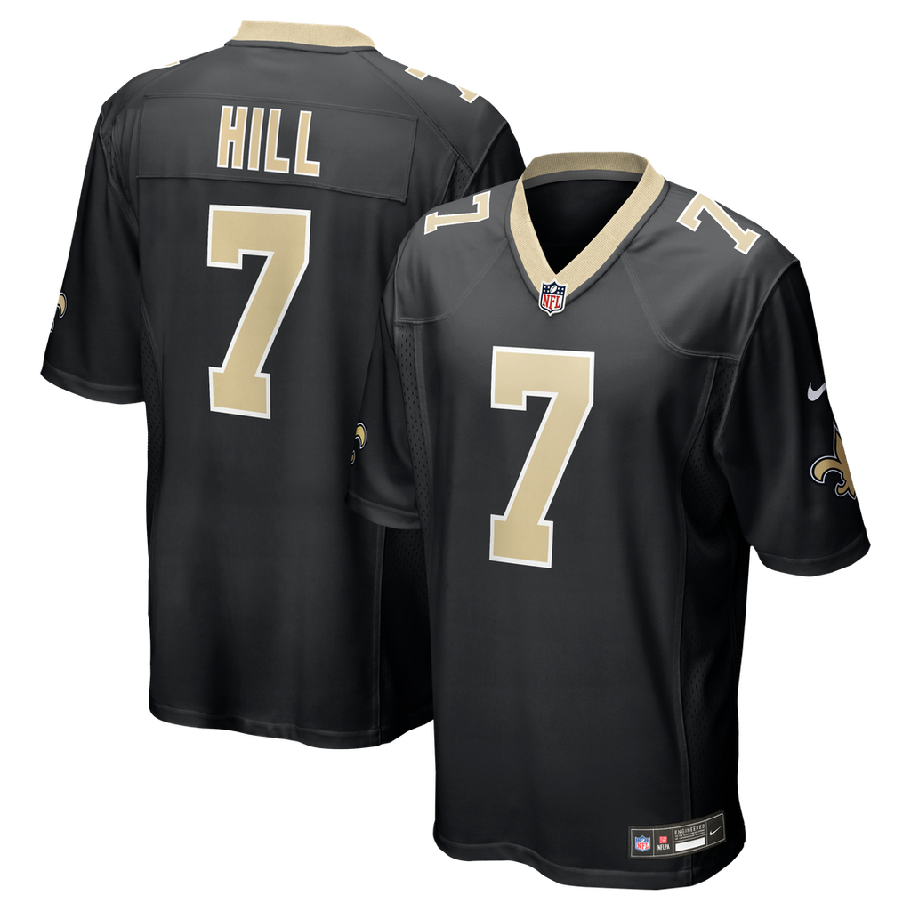 Taysom Hill New Orleans Saints Nike Game Jersey - Black Official NFL Team Apparel Football Fan Gear