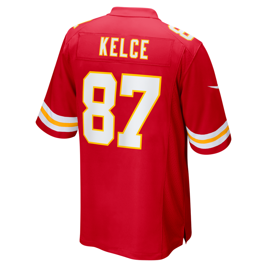 Travis Kelce Kansas City Chiefs Nike Game Jersey - Red Official NFL Team Apparel Football Fan Gear