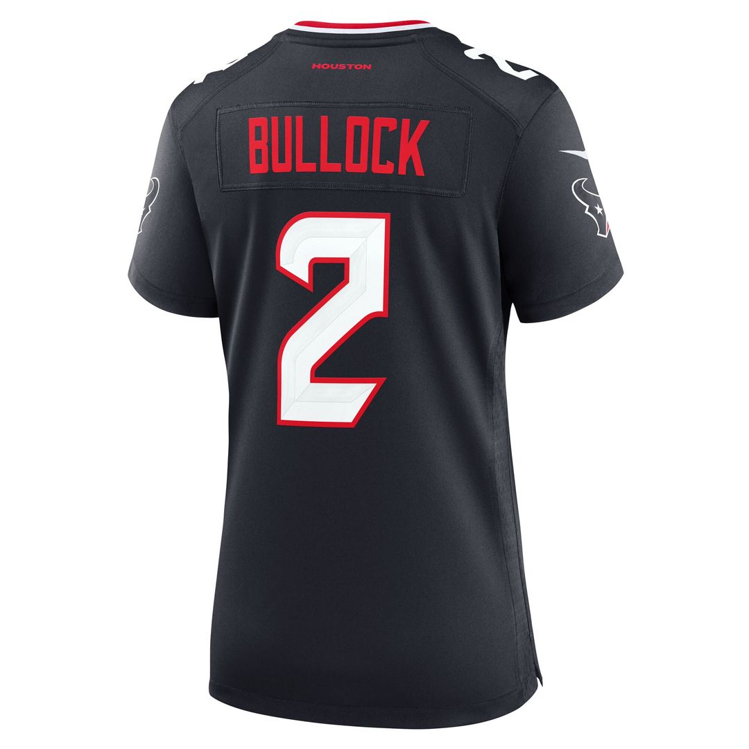 Calen Bullock Houston Texans Nike Women's Team Game Jersey - Navy Official NFL Team Apparel Football Fan Gear