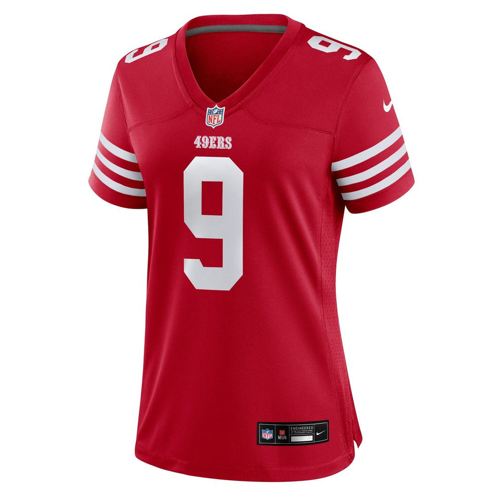 Skyy Moore San Francisco 49ers Nike Women's Team Game Jersey - Scarlet Official NFL Team Apparel Football Fan Gear