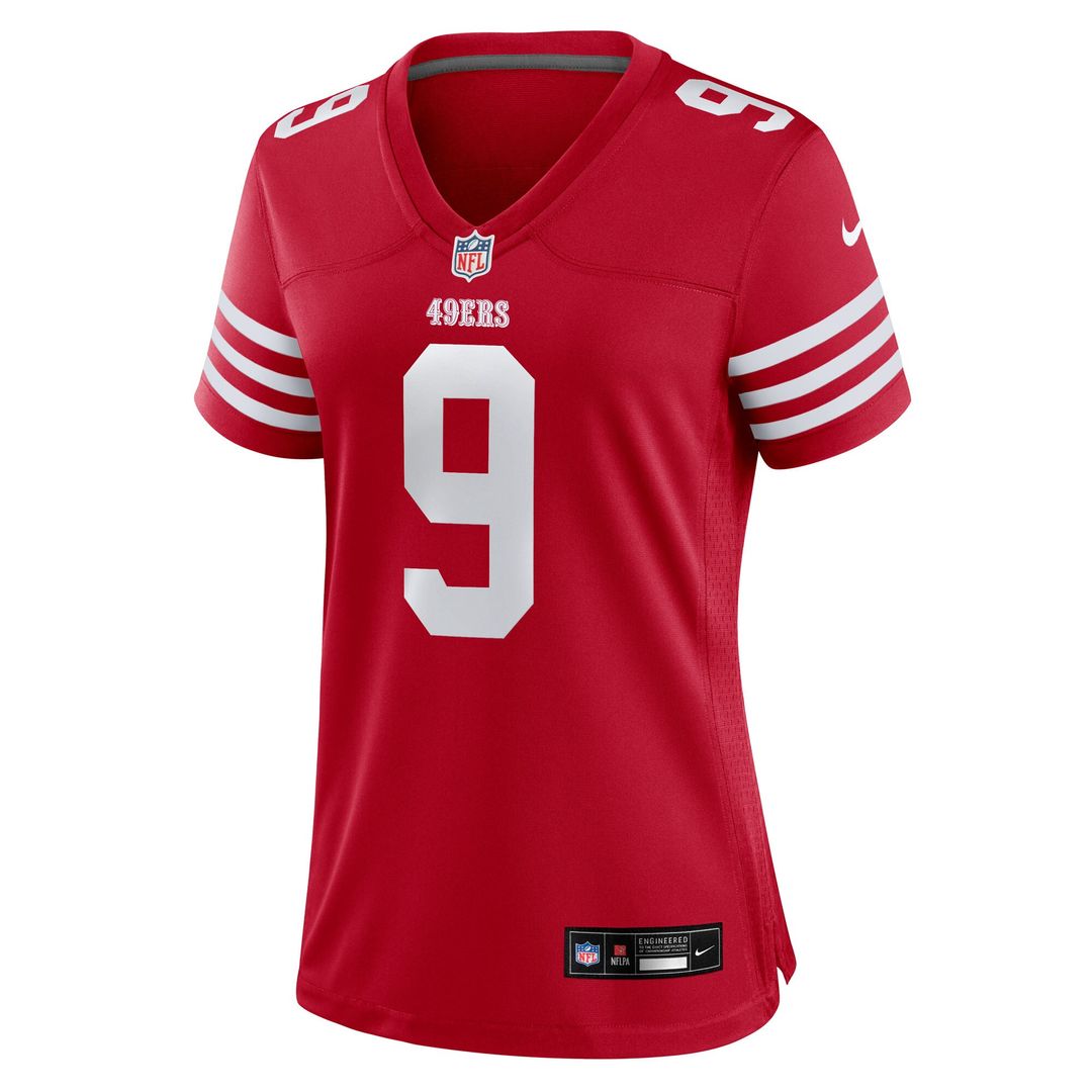 Skyy Moore San Francisco 49ers Nike Women's Team Game Jersey - Scarlet Official NFL Team Apparel Football Fan Gear
