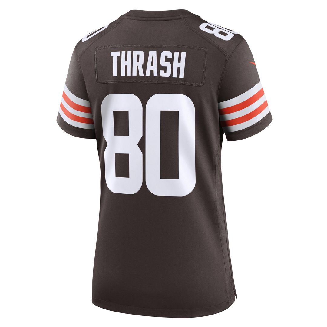 Jamari Thrash Cleveland Browns Nike Women's Game Jersey - Brown Official NFL Team Apparel Football Fan Gear