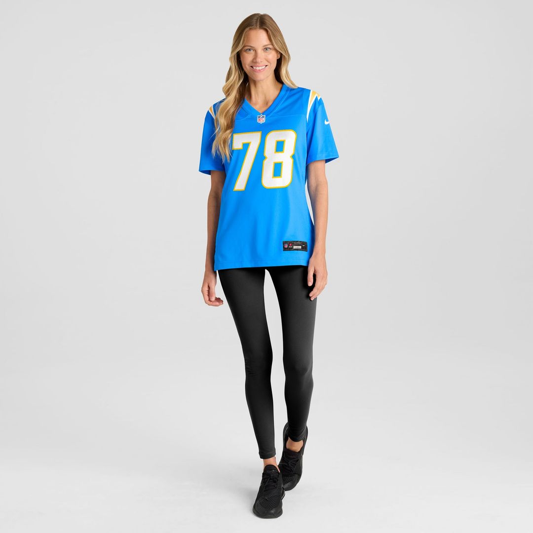 Andre James Los Angeles Chargers Nike Women's Team Game Jersey - Powder Blue Official NFL Team Apparel Football Fan Gear