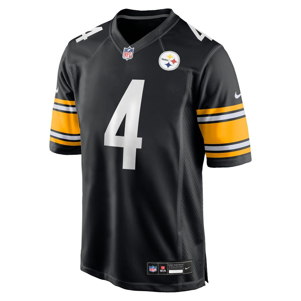 DK Metcalf Pittsburgh Steelers Nike Youth Game Jersey - Black Official NFL Team Apparel Football Fan Gear