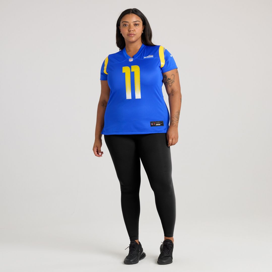 Jimmy Garoppolo Los Angeles Rams Nike Women's Team Game Jersey - Royal Official NFL Team Apparel Football Fan Gear