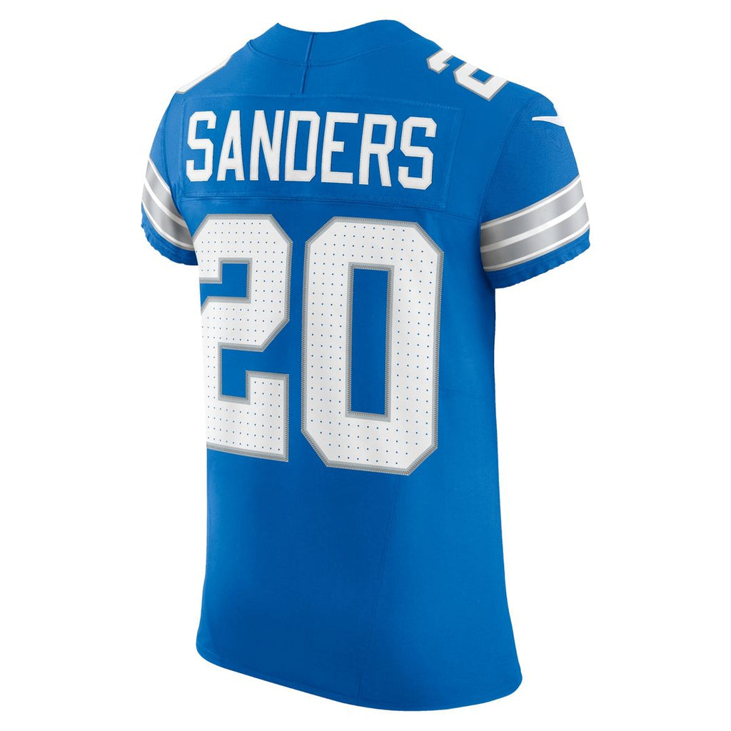 Barry Sanders Detroit Lions Nike Vapor F.U.S.E. Elite Jersey - Blue Official NFL Team Apparel Football Fan Gear