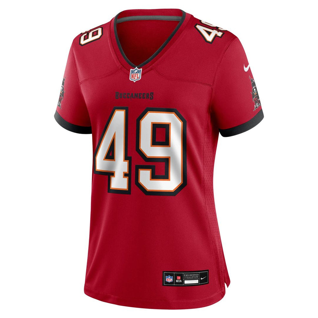 Owen Wright Tampa Bay Buccaneers Nike Women's Team Game Jersey - Red Official NFL Team Apparel Football Fan Gear
