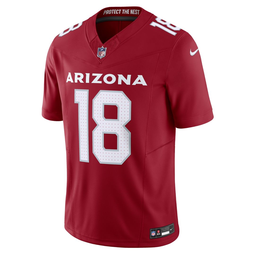 Marvin Harrison Jr. Arizona Cardinals Nike Vapor F.U.S.E. Limited Jersey - Cardinal Official NFL Team Apparel Football Fan Gear