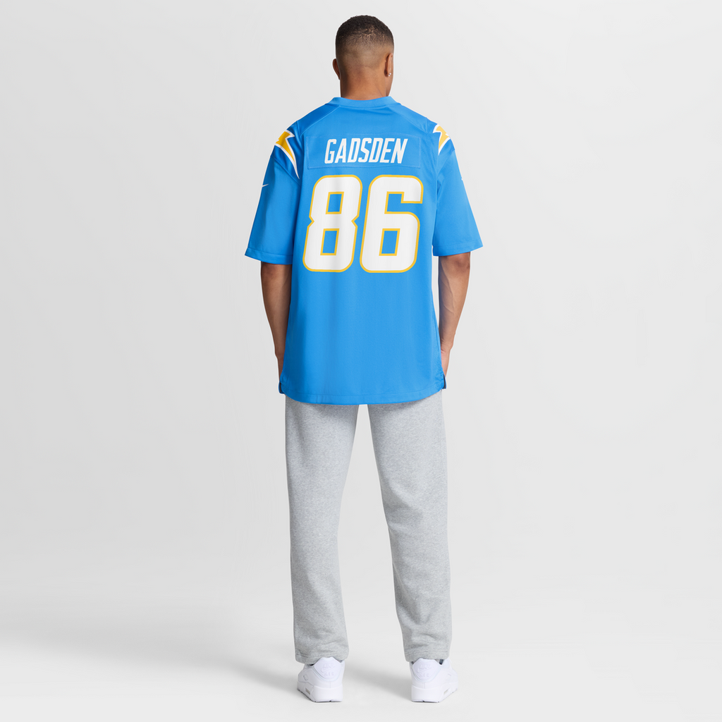Oronde Gadsden Los Angeles Chargers Nike Team Game Jersey - Powder Blue Official NFL Team Apparel Football Fan Gear