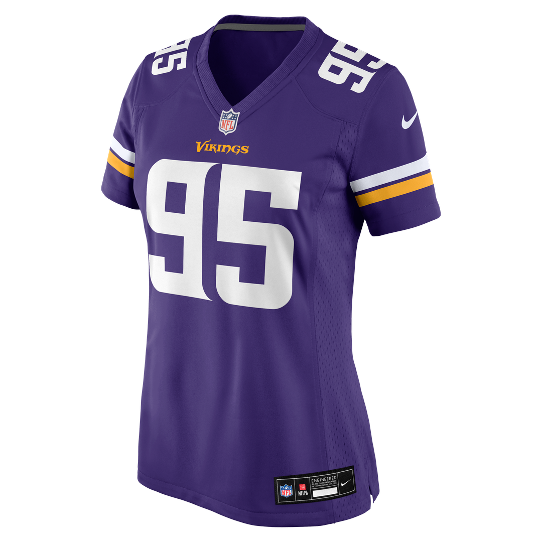 Caleb Banks Minnesota Vikings Nike Women's Team Game Jersey - Purple Official NFL Team Apparel Football Fan Gear