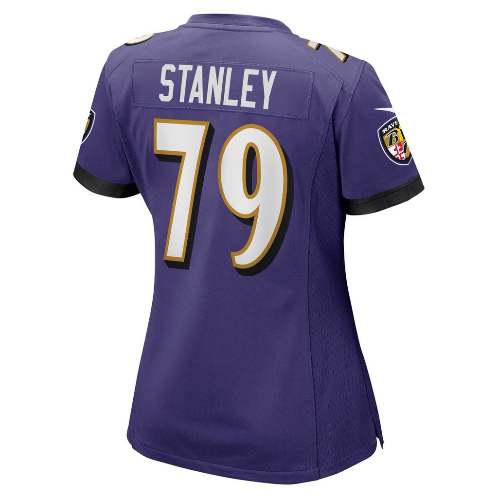 Ronnie Stanley Baltimore Ravens Nike Women's Game Jersey - Purple Official NFL Team Apparel Football Fan Gear