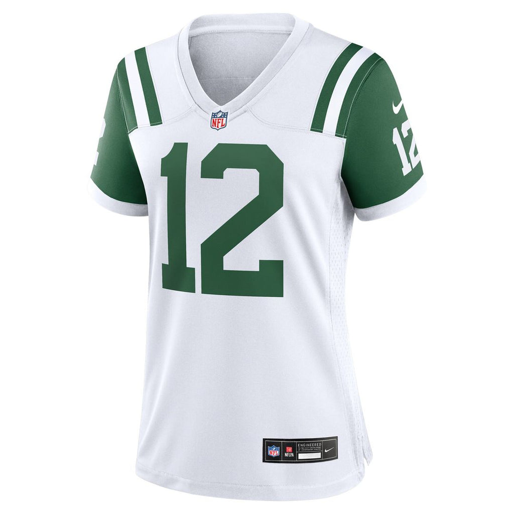 Joe Namath New York Jets Nike Women's Retired Player Alternate Game Jersey - Legacy Black Official NFL Team Apparel Football Fan Gear