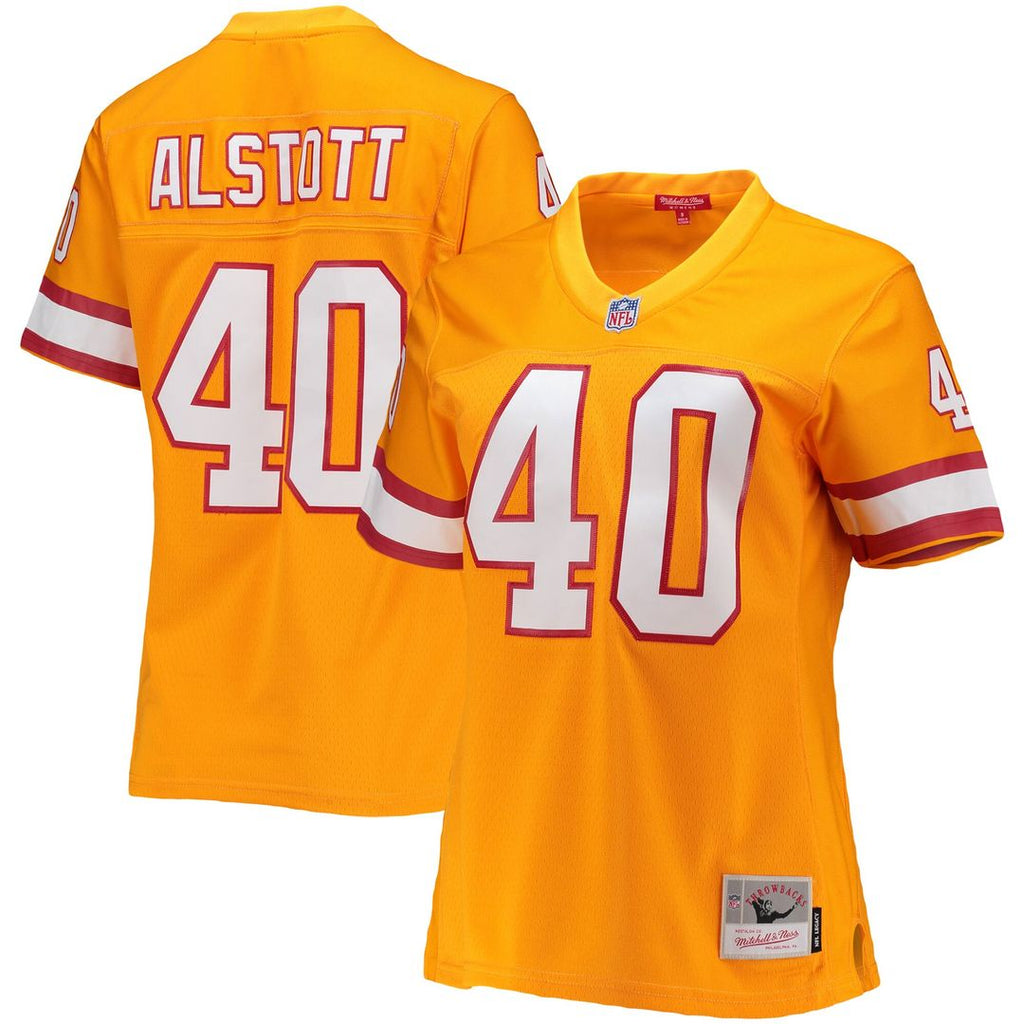 Mike Alstott Tampa Bay Buccaneers Mitchell & Ness Women's Legacy Replica Player Jersey - Orange Official NFL Team Apparel Football Fan Gear