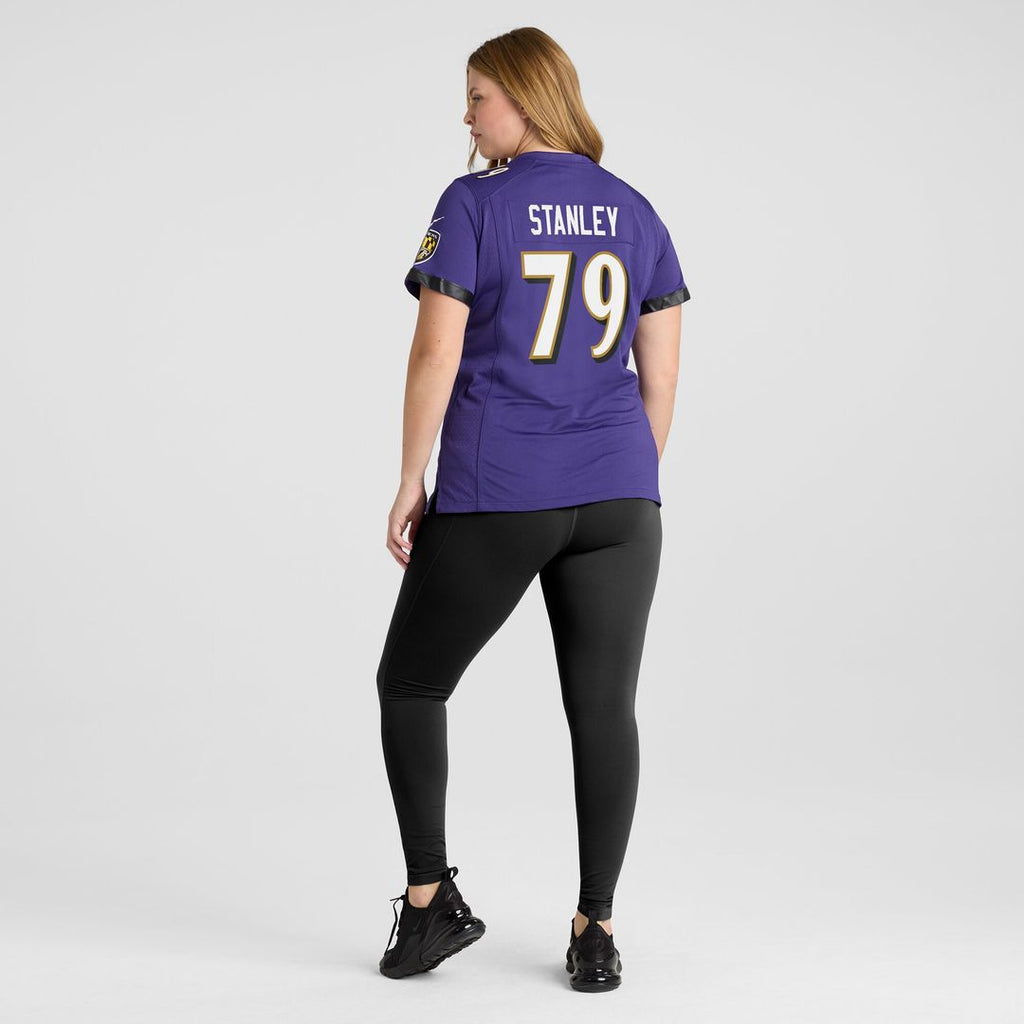 Ronnie Stanley Baltimore Ravens Nike Women's Game Jersey - Purple Official NFL Team Apparel Football Fan Gear