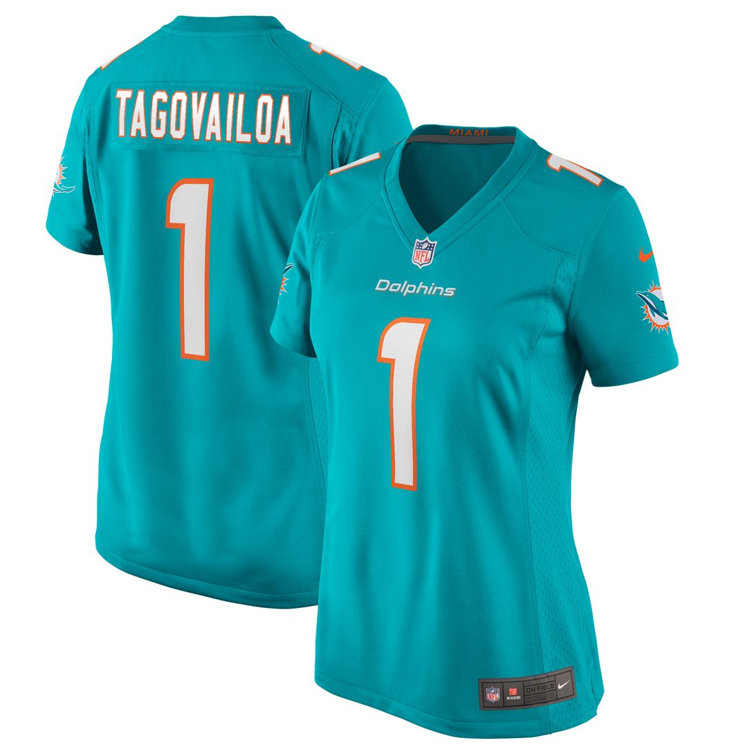 Tua Tagovailoa Miami Dolphins Nike Women's Game Jersey - White Official NFL Team Apparel Football Fan Gear