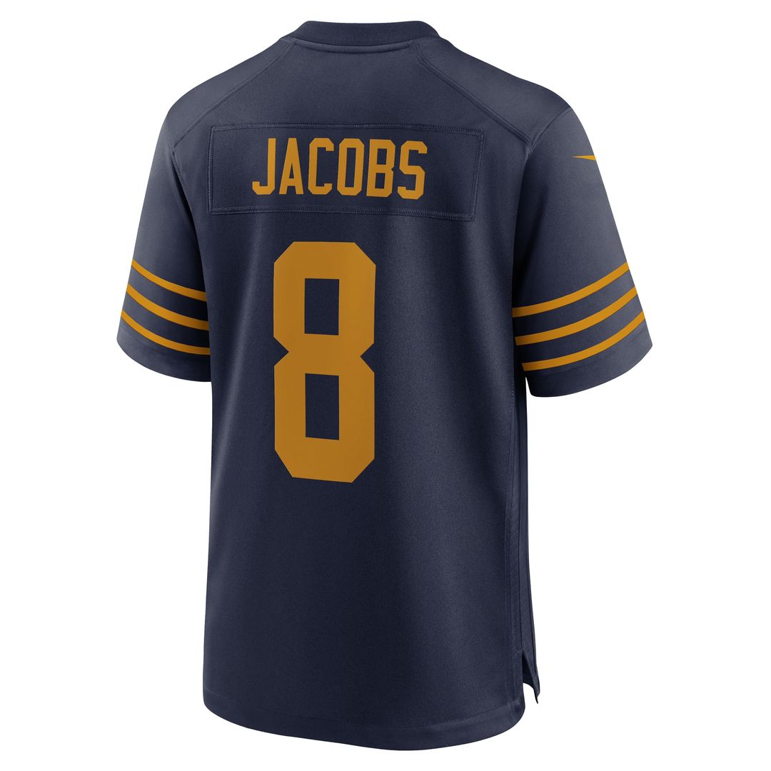 Josh Jacobs Green Bay Packers Nike The 1923 Classic Game Jersey - Navy Official NFL Team Apparel Football Fan Gear
