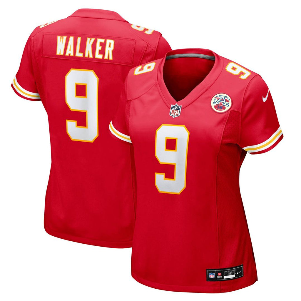 Kenneth Walker III Kansas City Chiefs Nike Women's Game Jersey - Red Official NFL Team Apparel Football Fan Gear