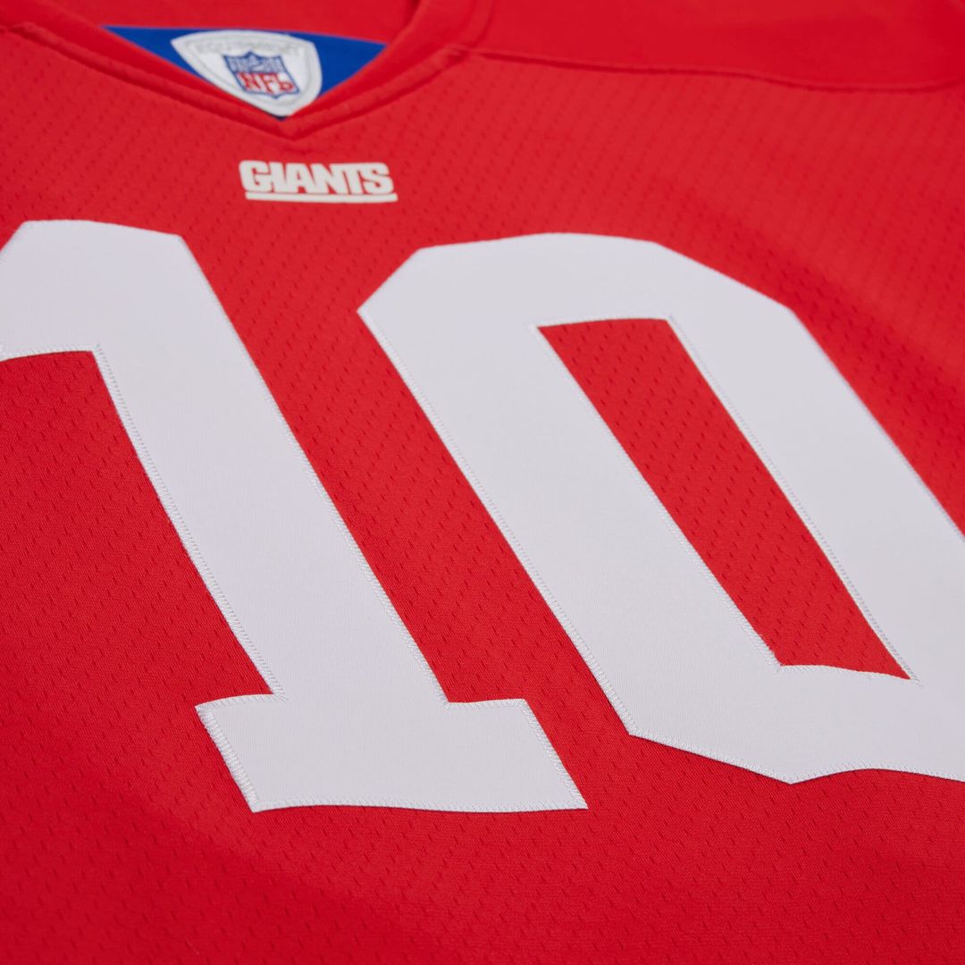 Eli Manning New York Giants Mitchell & Ness 2004 Legacy Replica Jersey - Red Official NFL Team Apparel Football Fan Gear