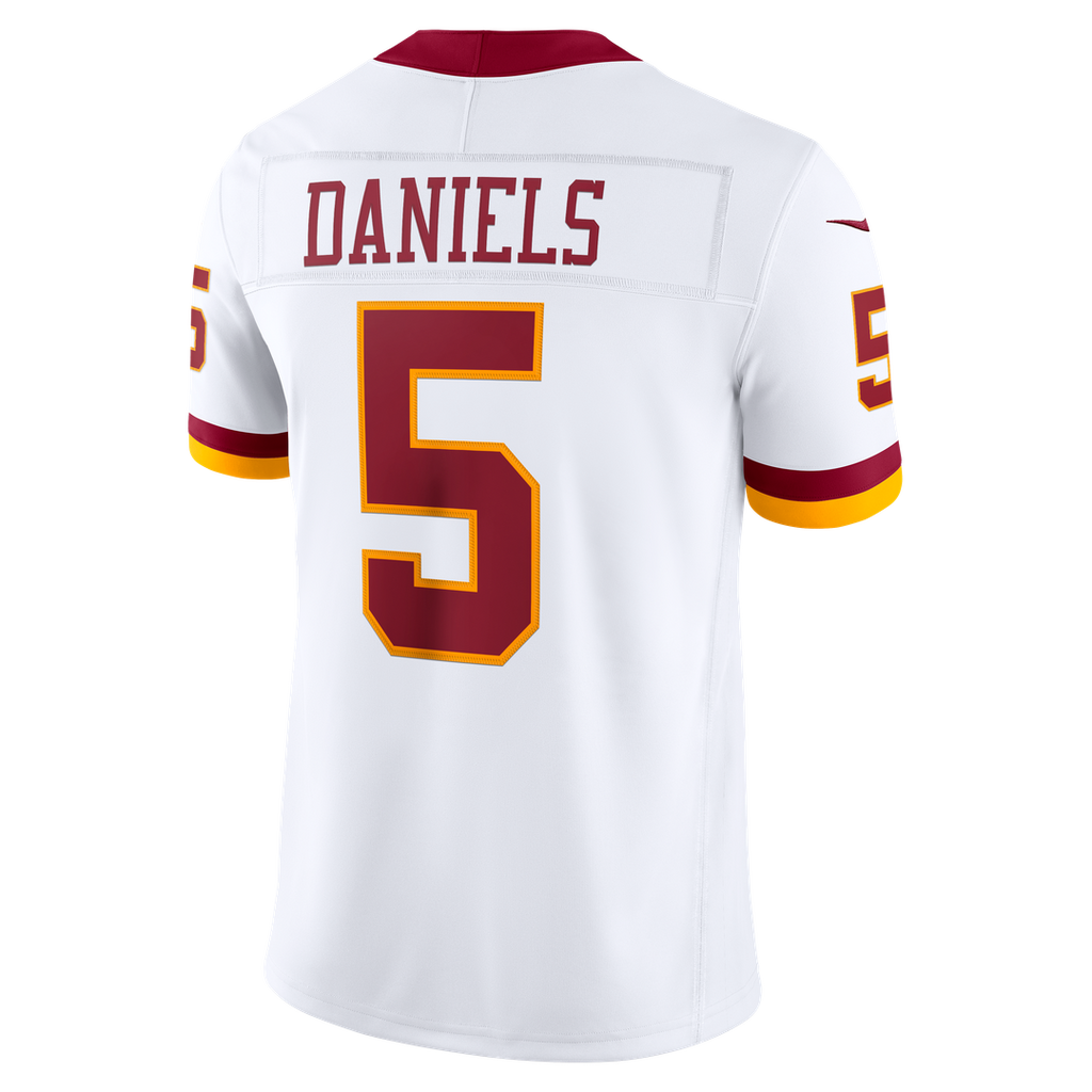 Jayden Daniels Washington Commanders Nike Vapor F.U.S.E. Stitched Limited Jersey - Burgundy Official NFL Team Apparel Football Fan Gear
