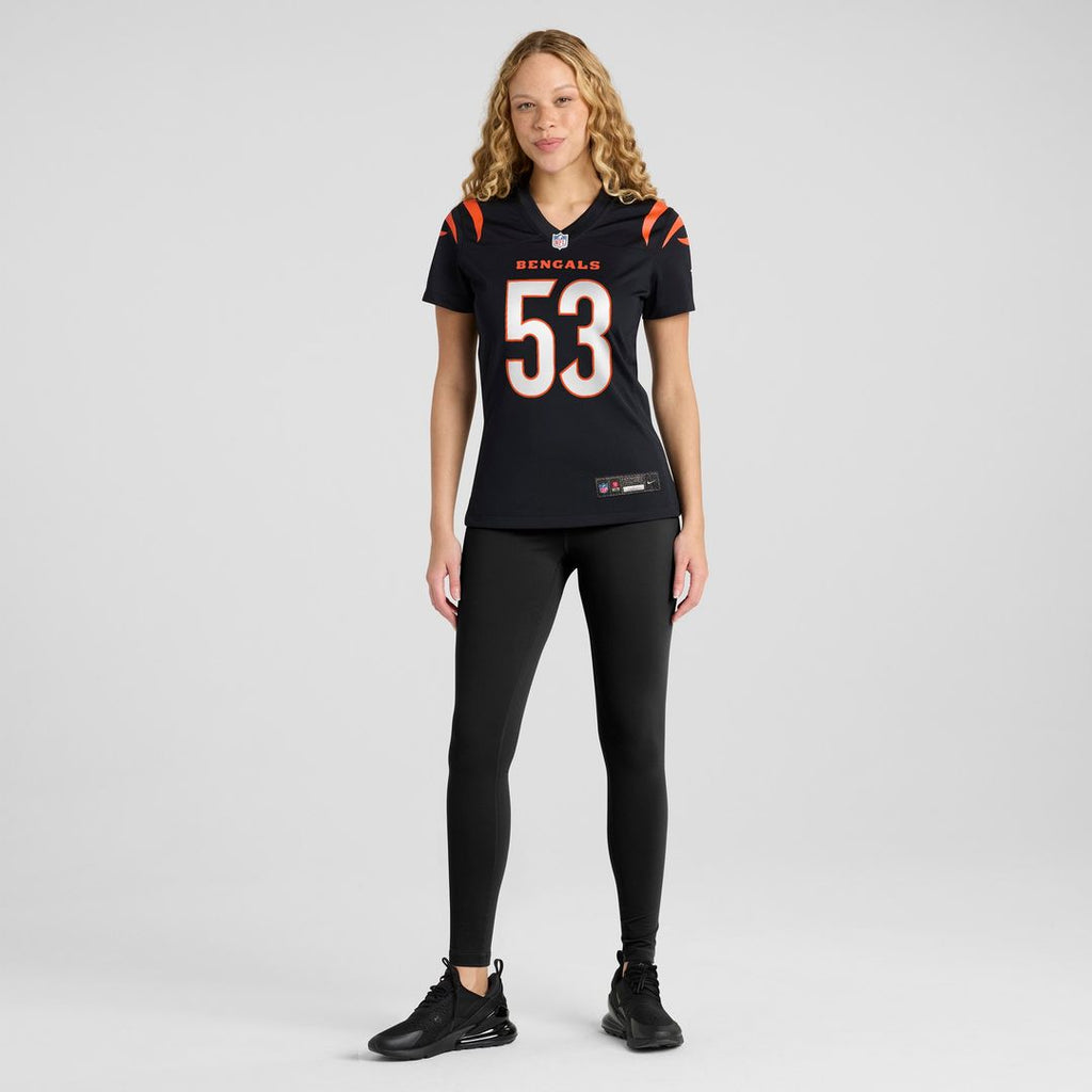 Boye Mafe Cincinnati Bengals Nike Women's Team Game Jersey - Black Official NFL Team Apparel Football Fan Gear