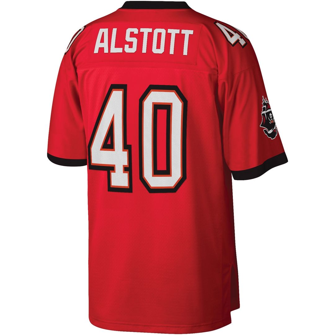 Mike Alstott Tampa Bay Buccaneers Mitchell & Ness Legacy Replica Jersey - Red Official NFL Team Apparel Football Fan Gear