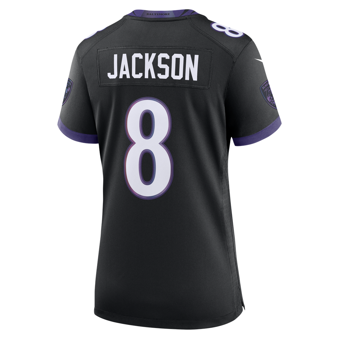 Lamar Jackson Baltimore Ravens Nike Women's Alternate Game Jersey - Purple Official NFL Team Apparel Football Fan Gear