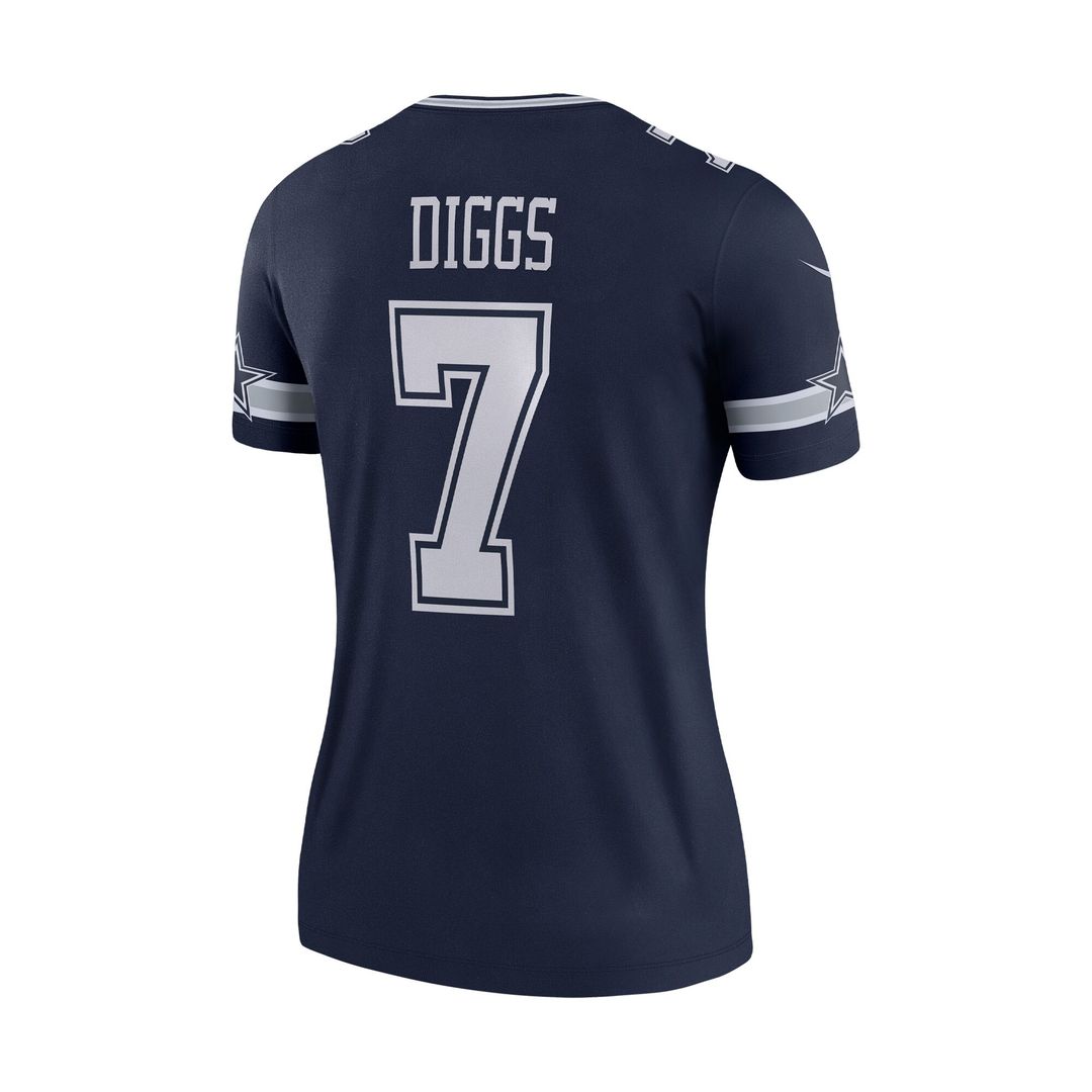 Trevon Diggs Dallas Cowboys Nike Women's Legend Player Performance Top - Navy NFL Fan Gear Popular Style