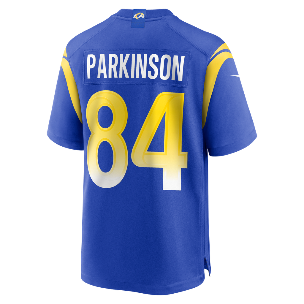 Colby Parkinson Los Angeles Rams Nike Team Game Jersey - Royal Official NFL Team Apparel Football Fan Gear