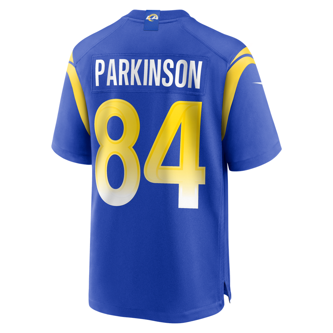 Colby Parkinson Los Angeles Rams Nike Team Game Jersey - Royal Official NFL Team Apparel Football Fan Gear