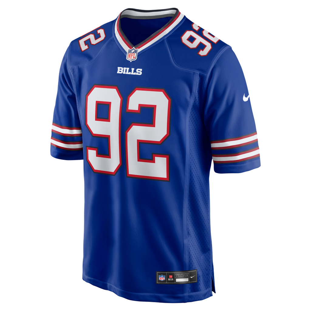 DaQuan Jones Buffalo Bills Nike Game Player Jersey - Royal Official NFL Team Apparel Football Fan Gear