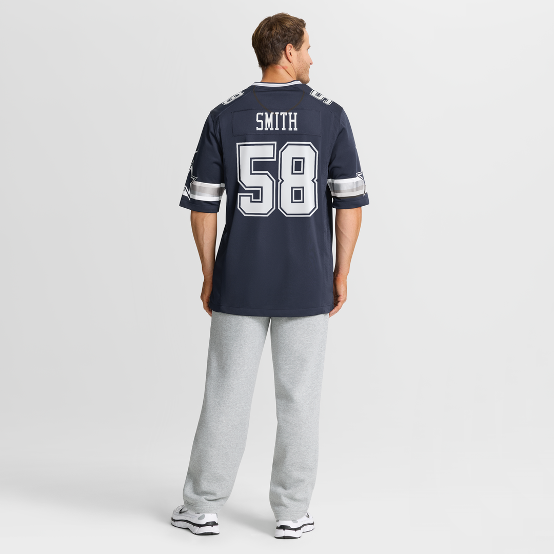 Mazi Smith Dallas Cowboys Nike Game Jersey - Navy Official NFL Team Apparel Football Fan Gear