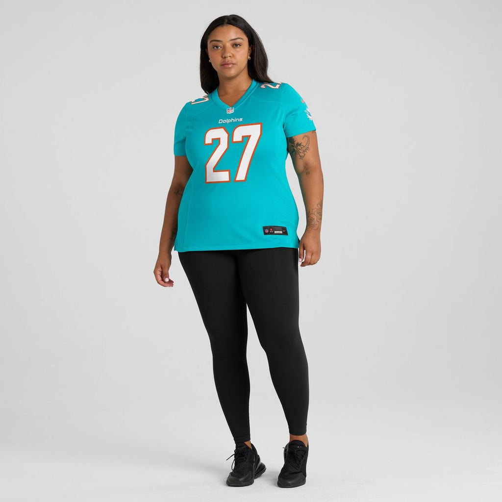 Ethan Bonner Miami Dolphins Nike Women's Game Jersey - Aqua Official NFL Team Apparel Football Fan Gear