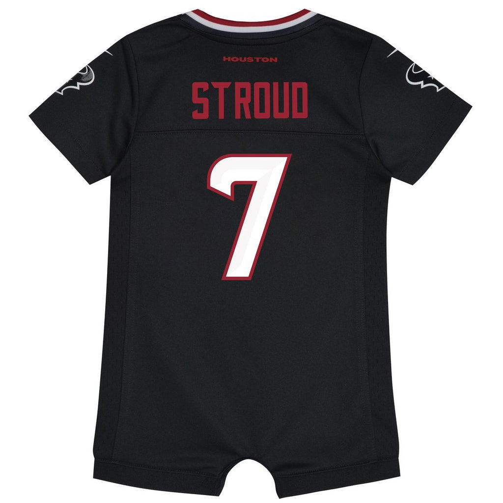 C.J. Stroud Houston Texans Nike Newborn & Infant Game Romper Jersey - Navy Official NFL Team Apparel Football Fan Gear