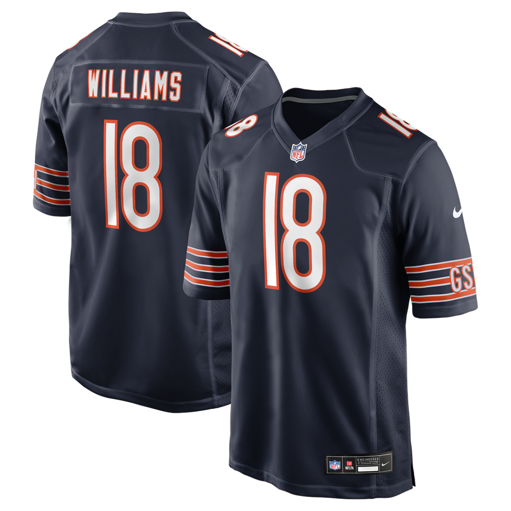 Caleb Williams Chicago Bears Nike Player Game Jersey - Navy Official NFL Team Apparel Football Fan Gear