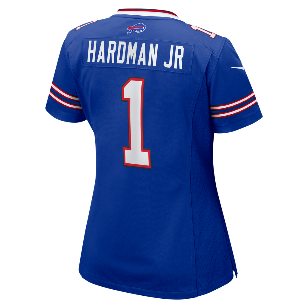 Mecole Hardman Buffalo Bills Nike Women's Team Game Jersey - Royal Official NFL Team Apparel Football Fan Gear
