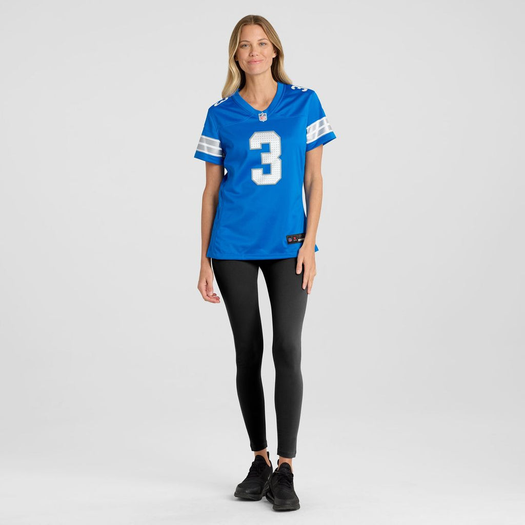 Jack Fox Detroit Lions Nike Women's Team Game Jersey - Blue Official NFL Team Apparel Football Fan Gear
