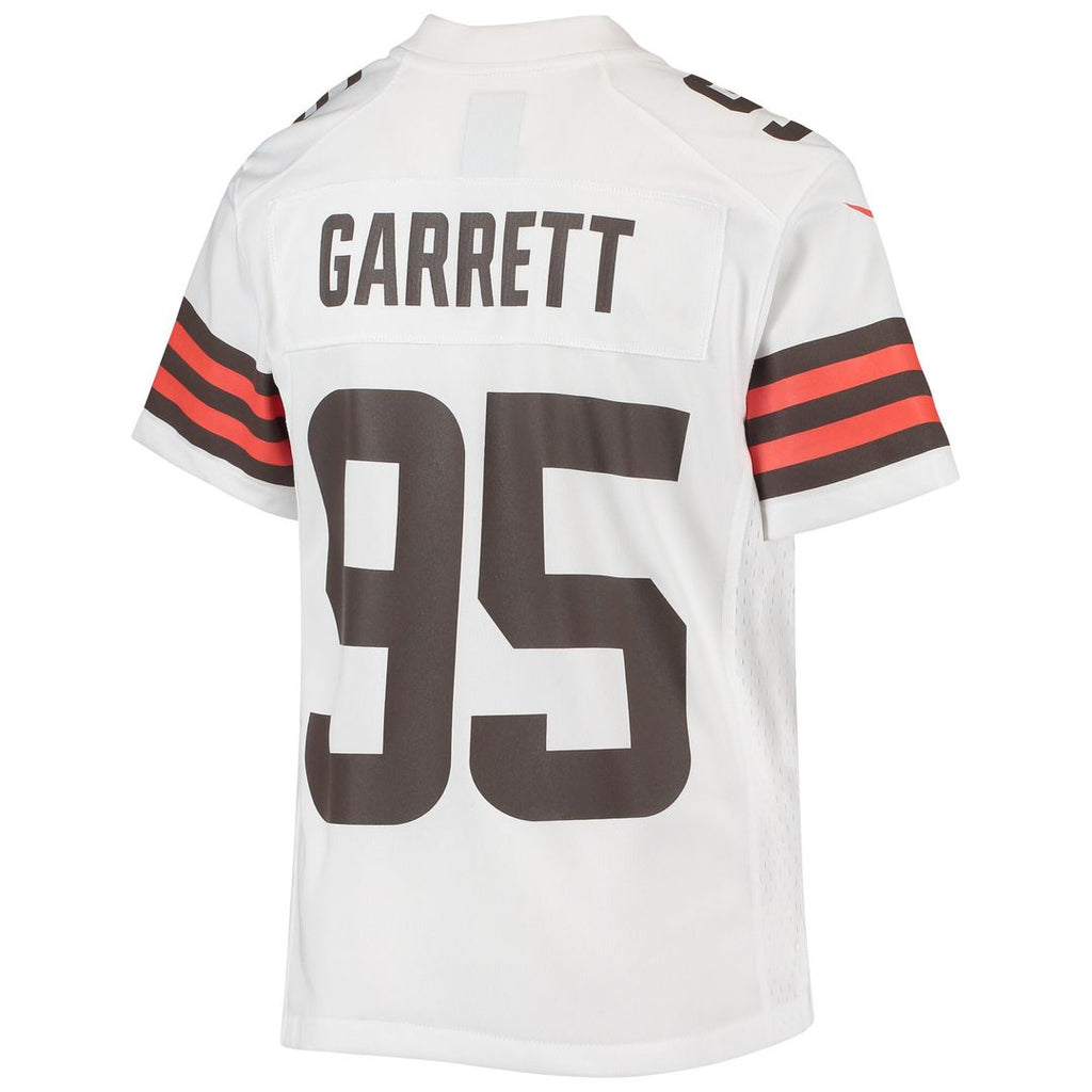 Myles Garrett Cleveland Browns Nike Youth Game Jersey - White Official NFL Team Apparel Football Fan Gear