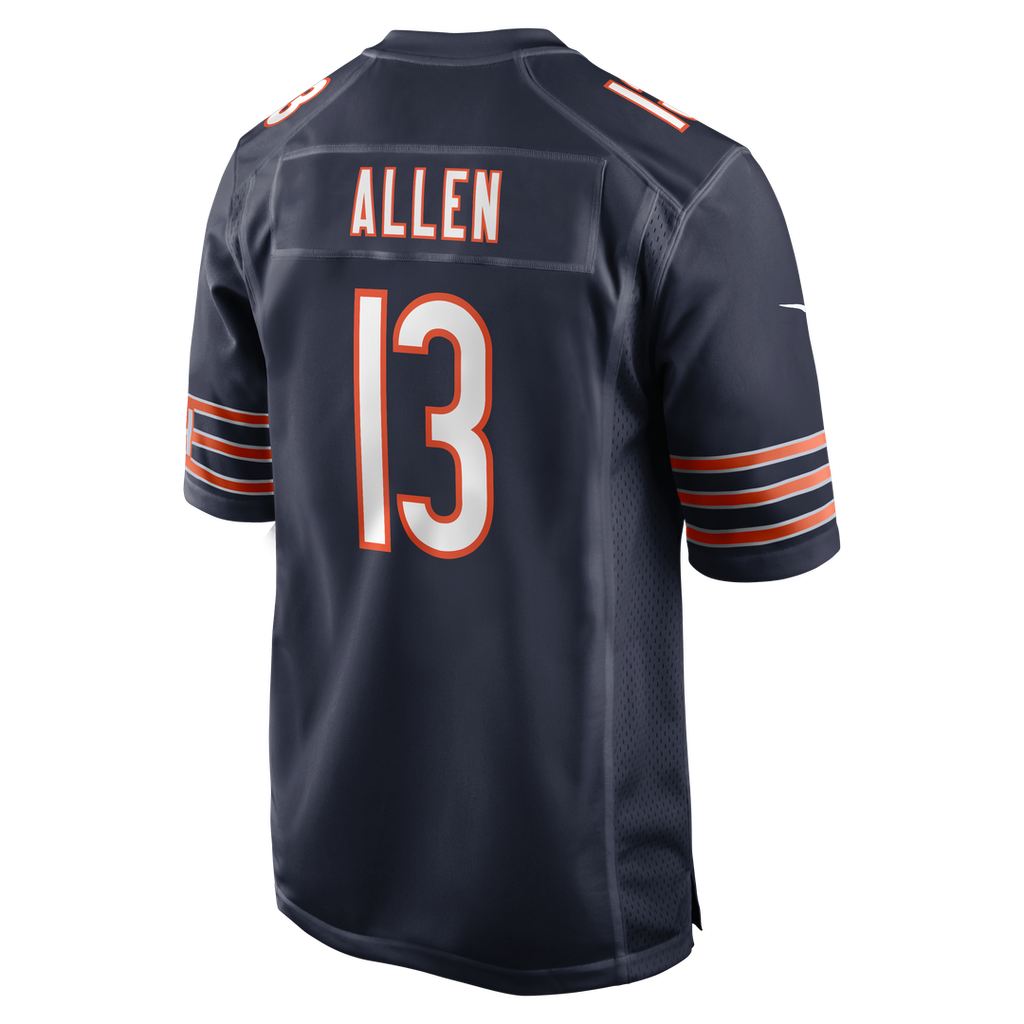 Keenan Allen Chicago Bears Nike Team Game Jersey - Navy Official NFL Team Apparel Football Fan Gear