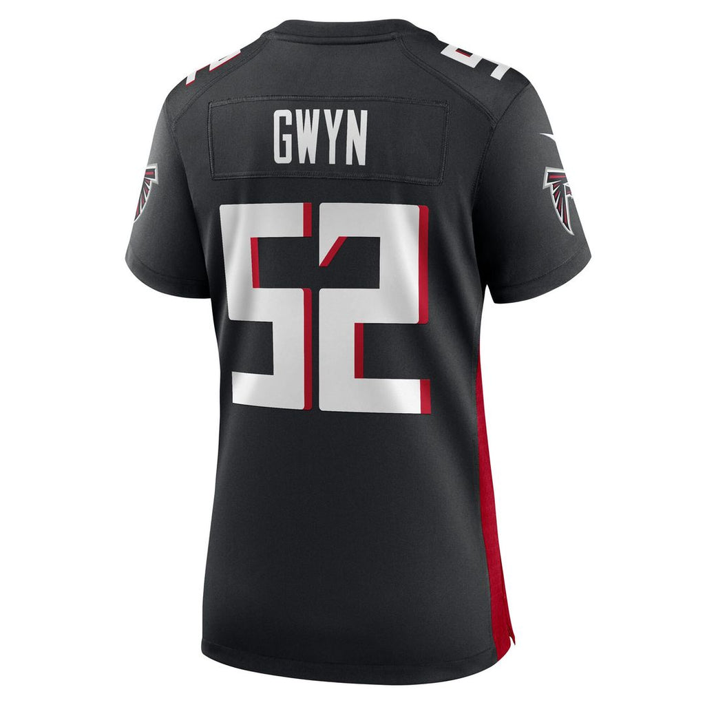 Jovaughn Gwyn Atlanta Falcons Nike Women's Team Game Jersey - Black Official NFL Team Apparel Football Fan Gear