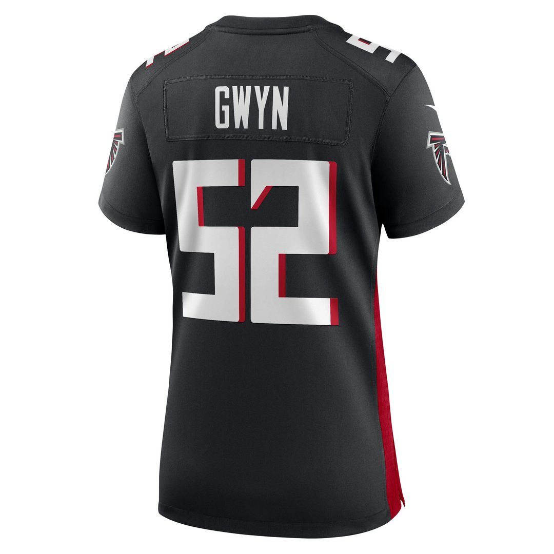 Jovaughn Gwyn Atlanta Falcons Nike Women's Team Game Jersey - Black Official NFL Team Apparel Football Fan Gear