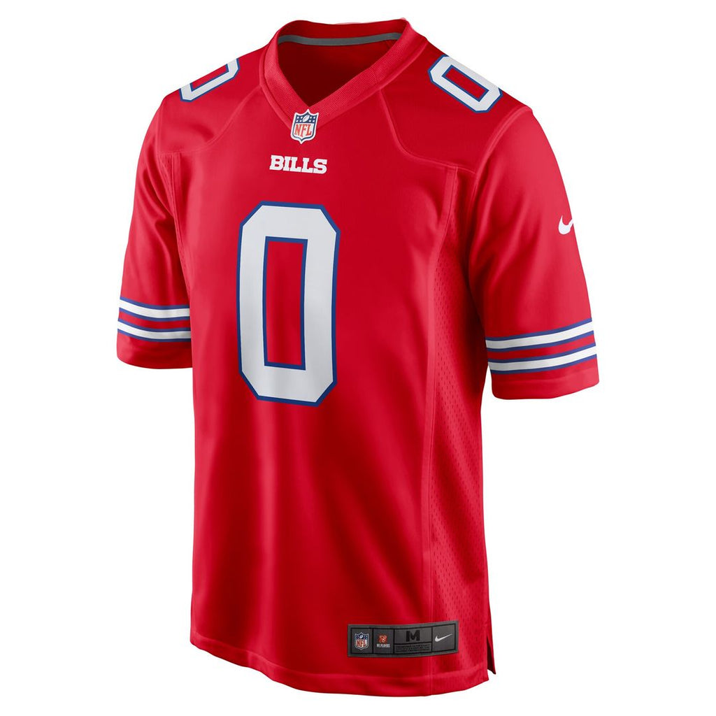 Keon Coleman Buffalo Bills Nike Alternate Game Jersey - Red Official NFL Team Apparel Football Fan Gear