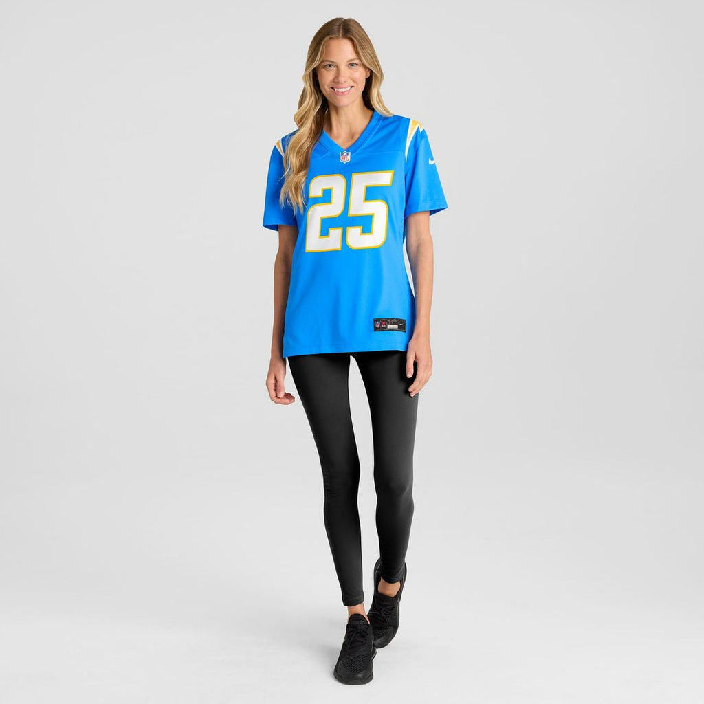 Junior Colson Los Angeles Chargers Nike Women's Game Jersey - Powder Blue Official NFL Team Apparel Football Fan Gear