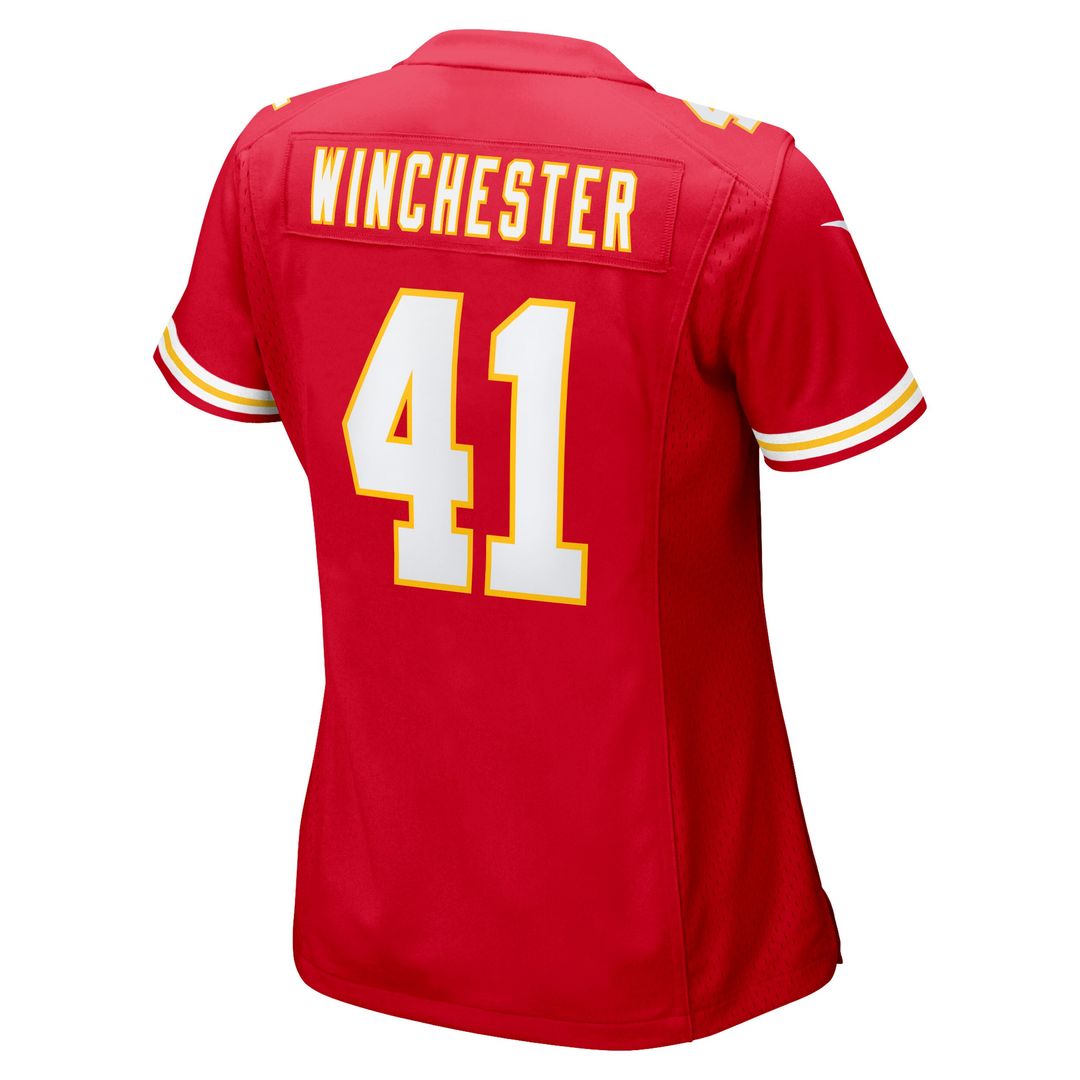 James Winchester Kansas City Chiefs Nike Women's Game Jersey - Red Official NFL Team Apparel Football Fan Gear